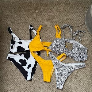 Three cute swimsuits!!